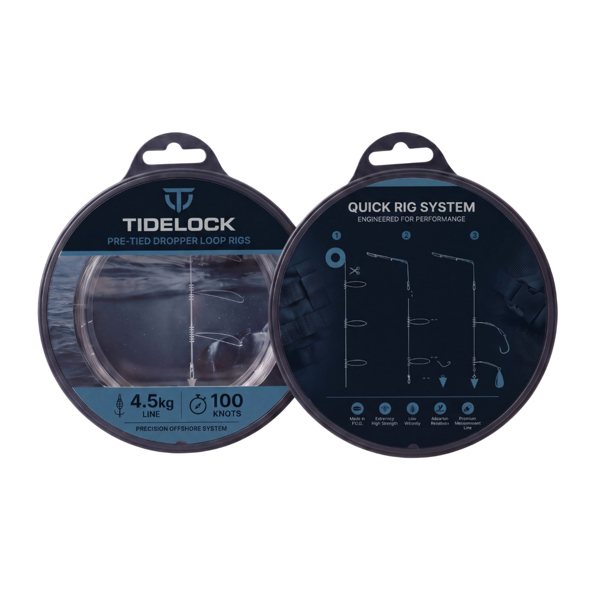 TideLock™ Pre-Tied Dropper Rig System